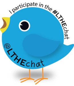 I participate in the #LTHEchat